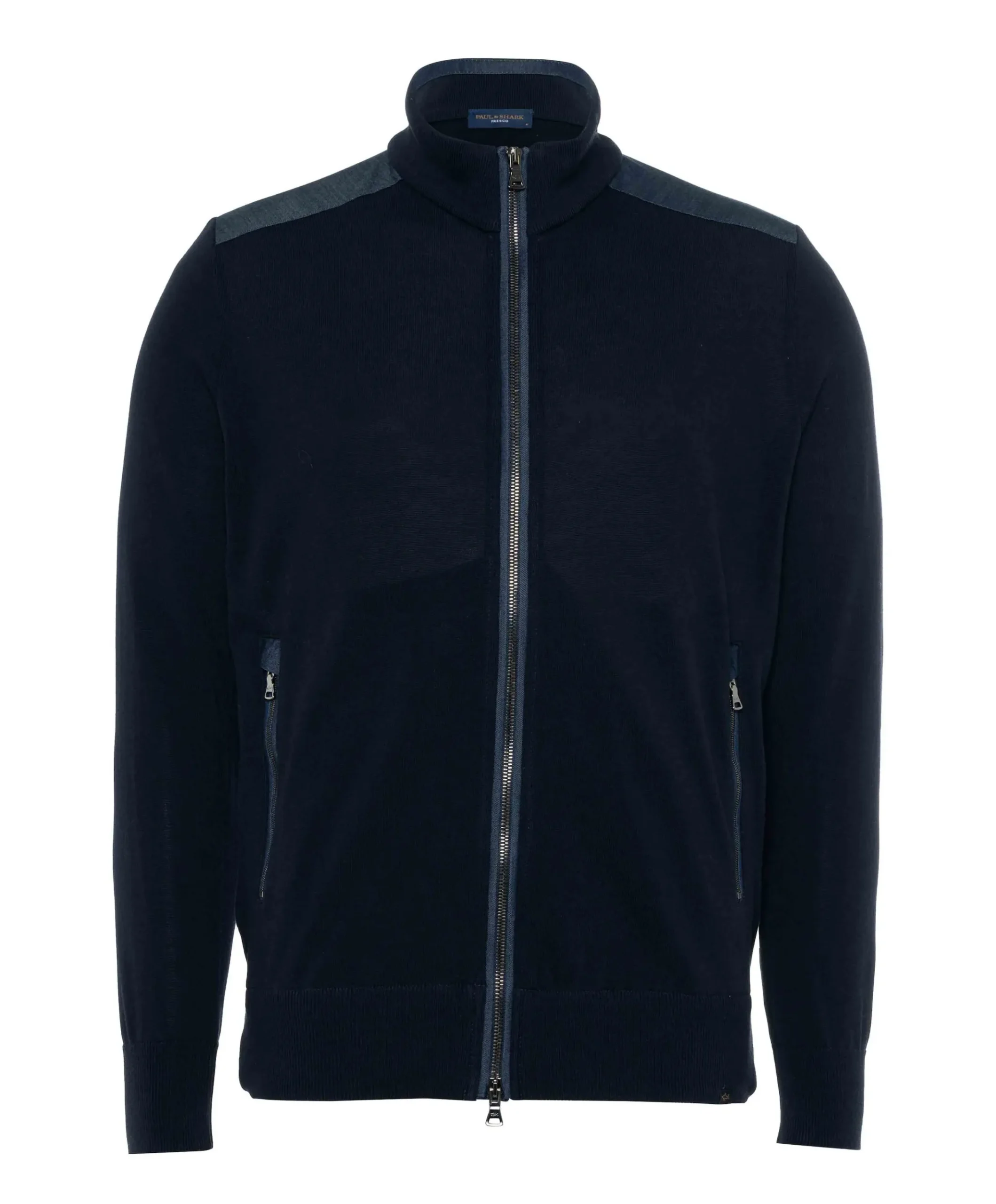 Heren vest blauw