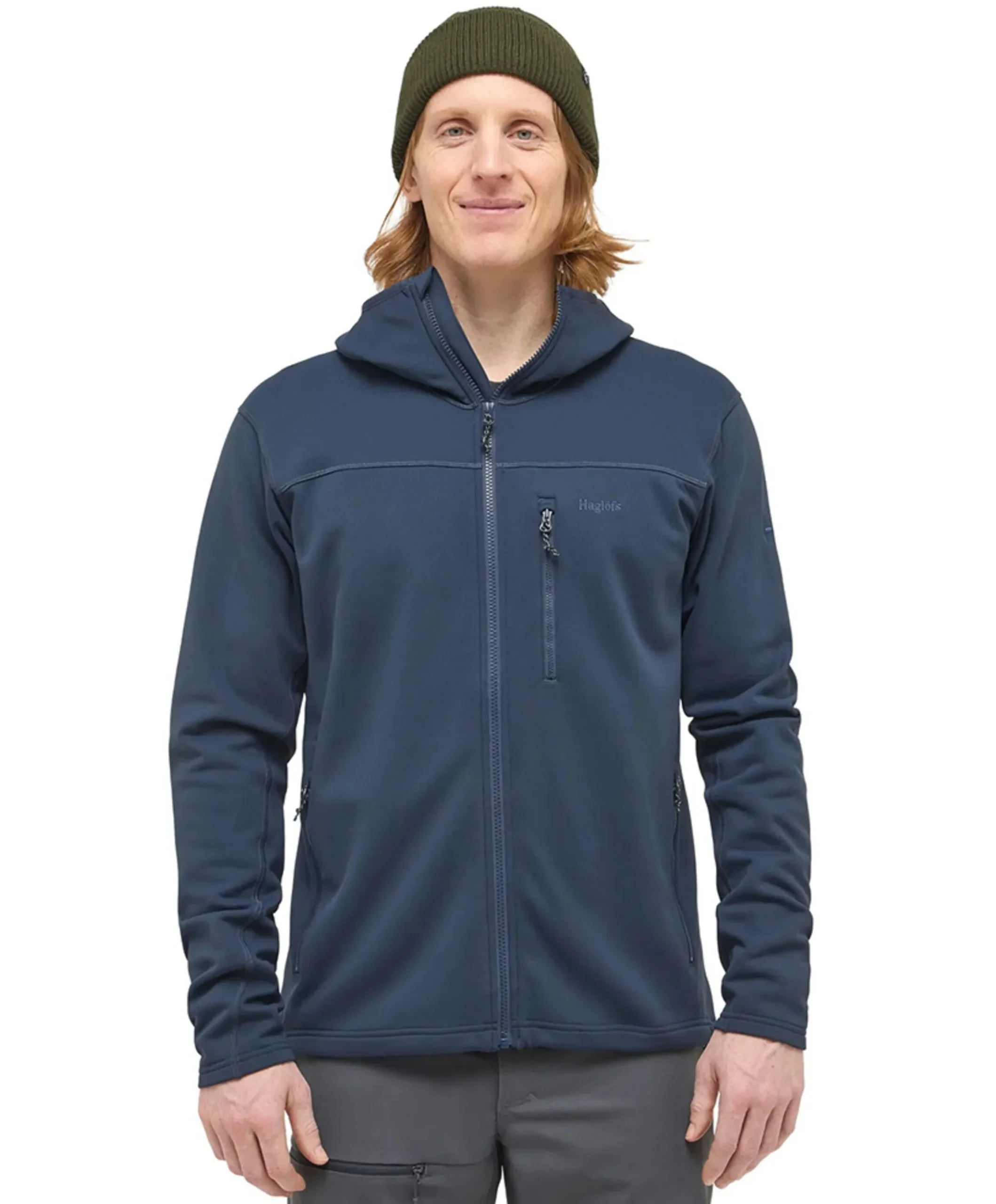 Heren vest blauw