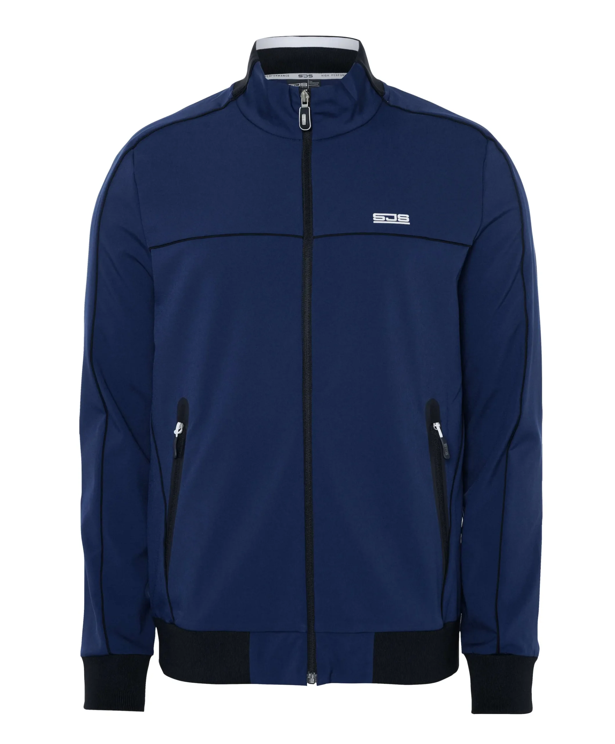 Heren vest blauw