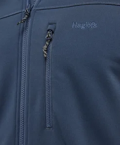 Heren vest blauw