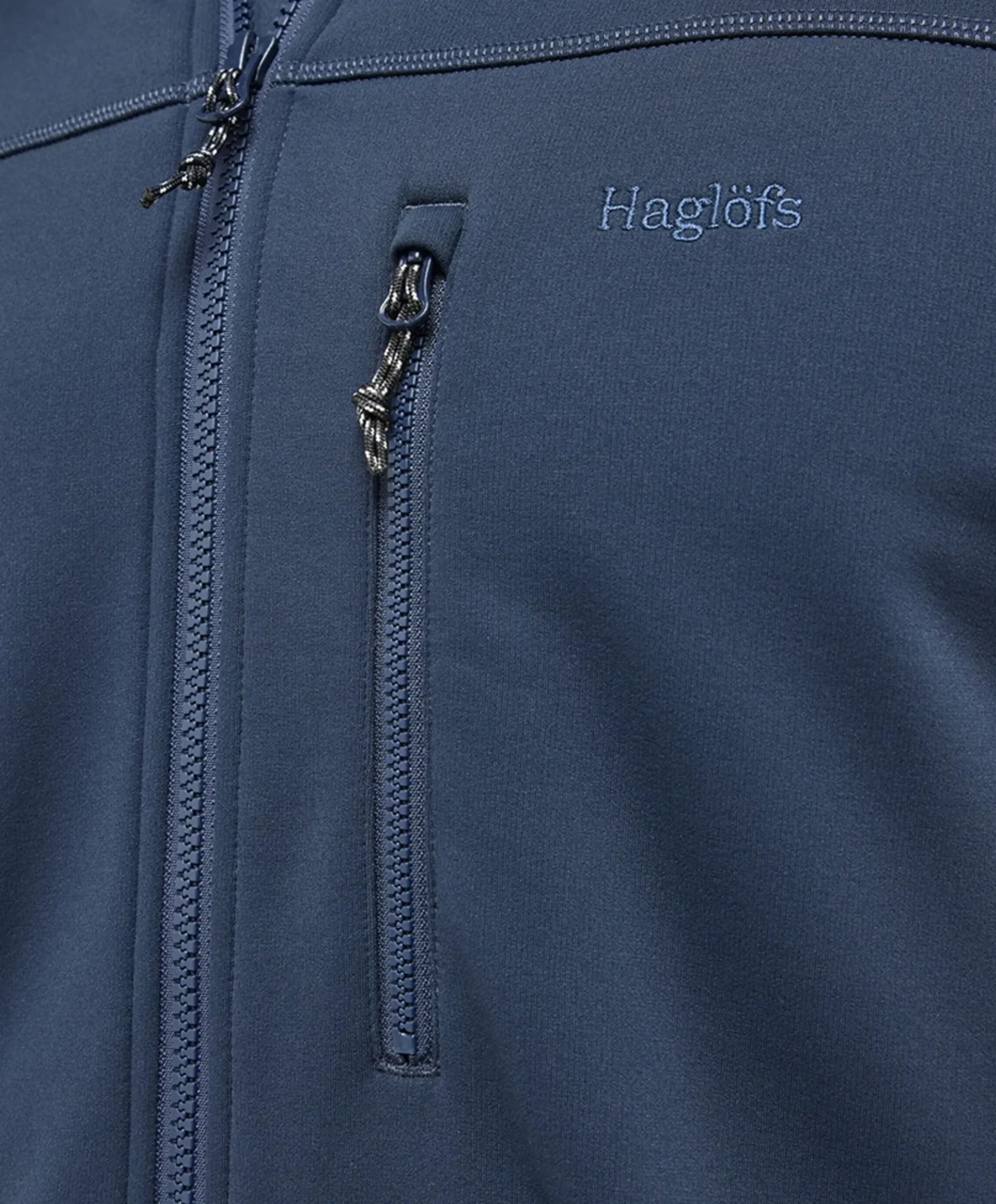 Heren vest blauw