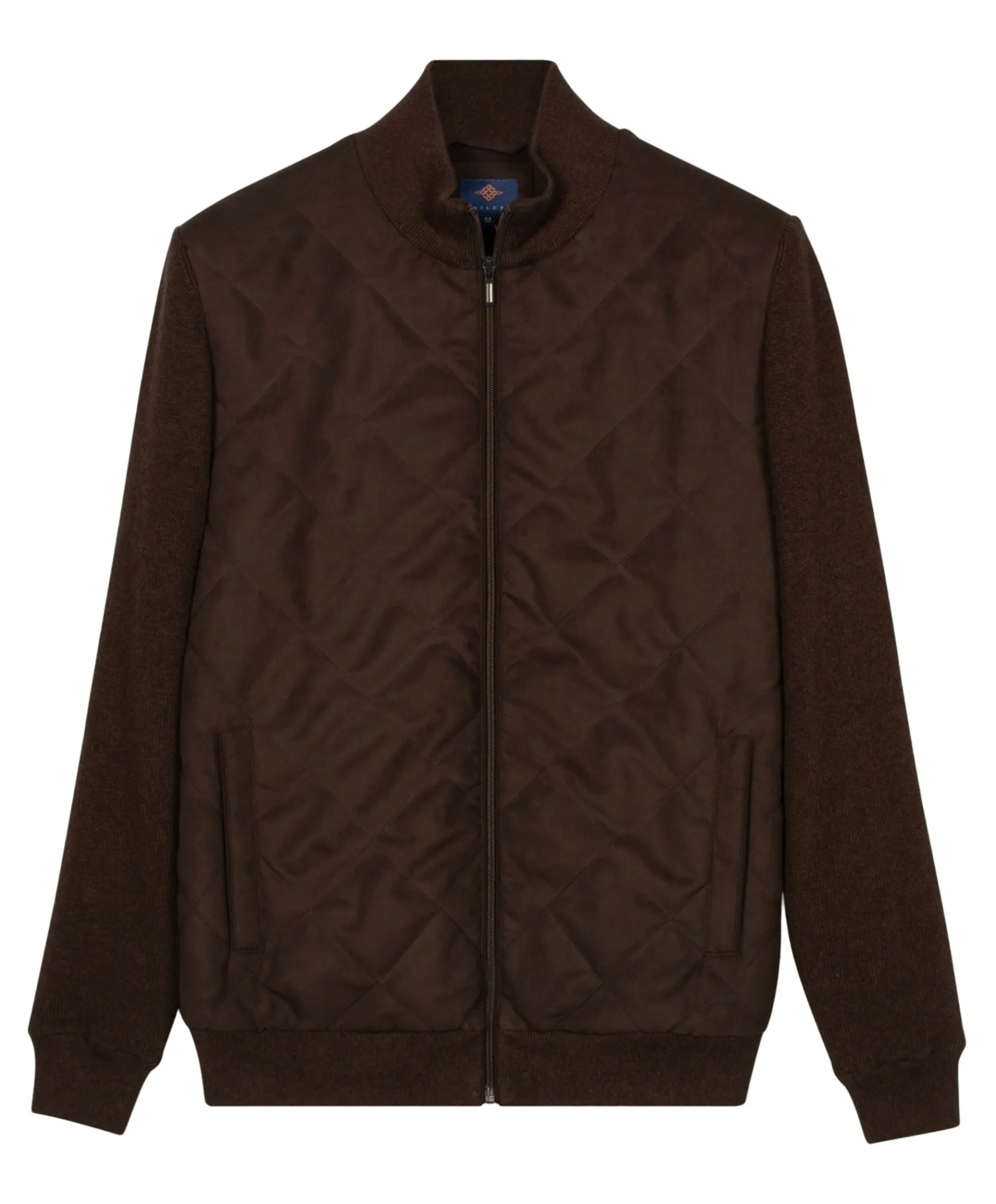 Heren vest bruin