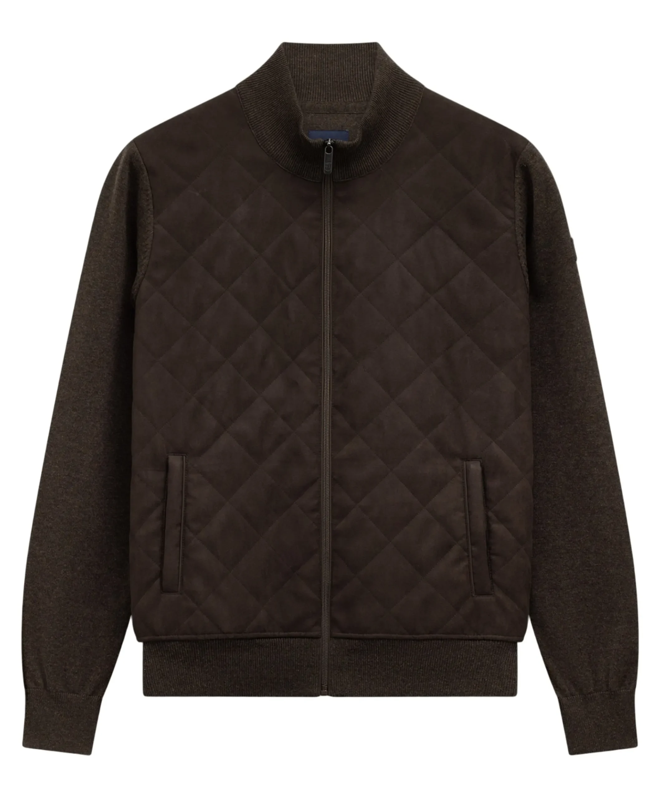 Heren vest bruin