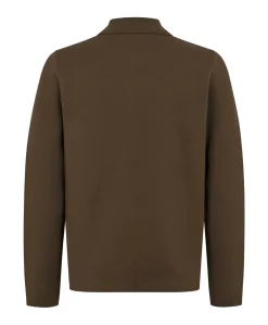 Heren vest bruin
