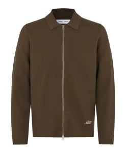 Heren vest bruin