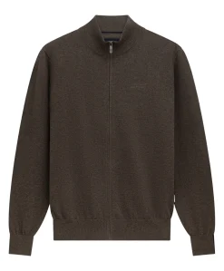 Heren vest bruin