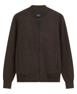 Heren vest bruin