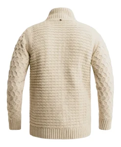 Heren vest ecru