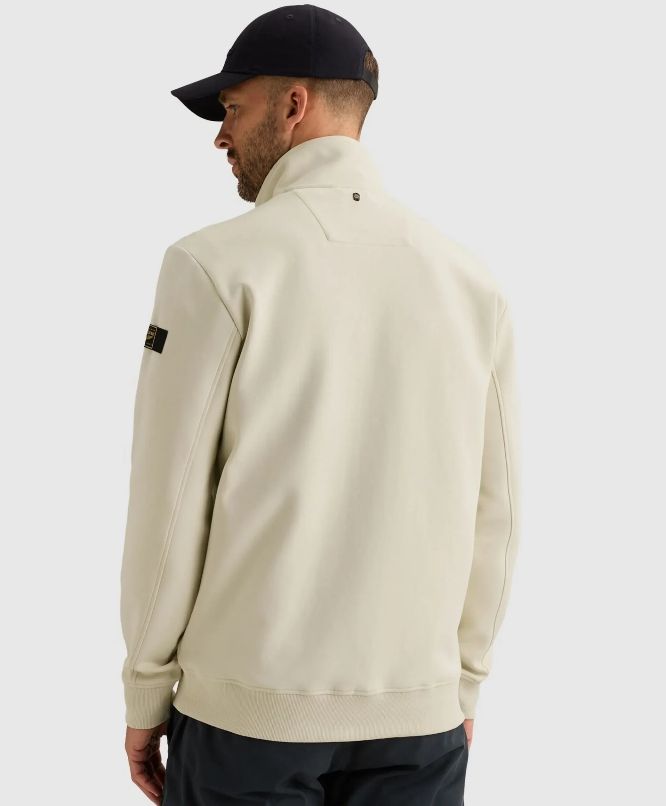 Heren vest ecru