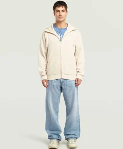Heren vest ecru