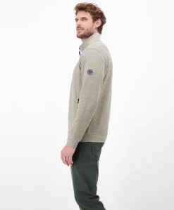 Heren vest ecru