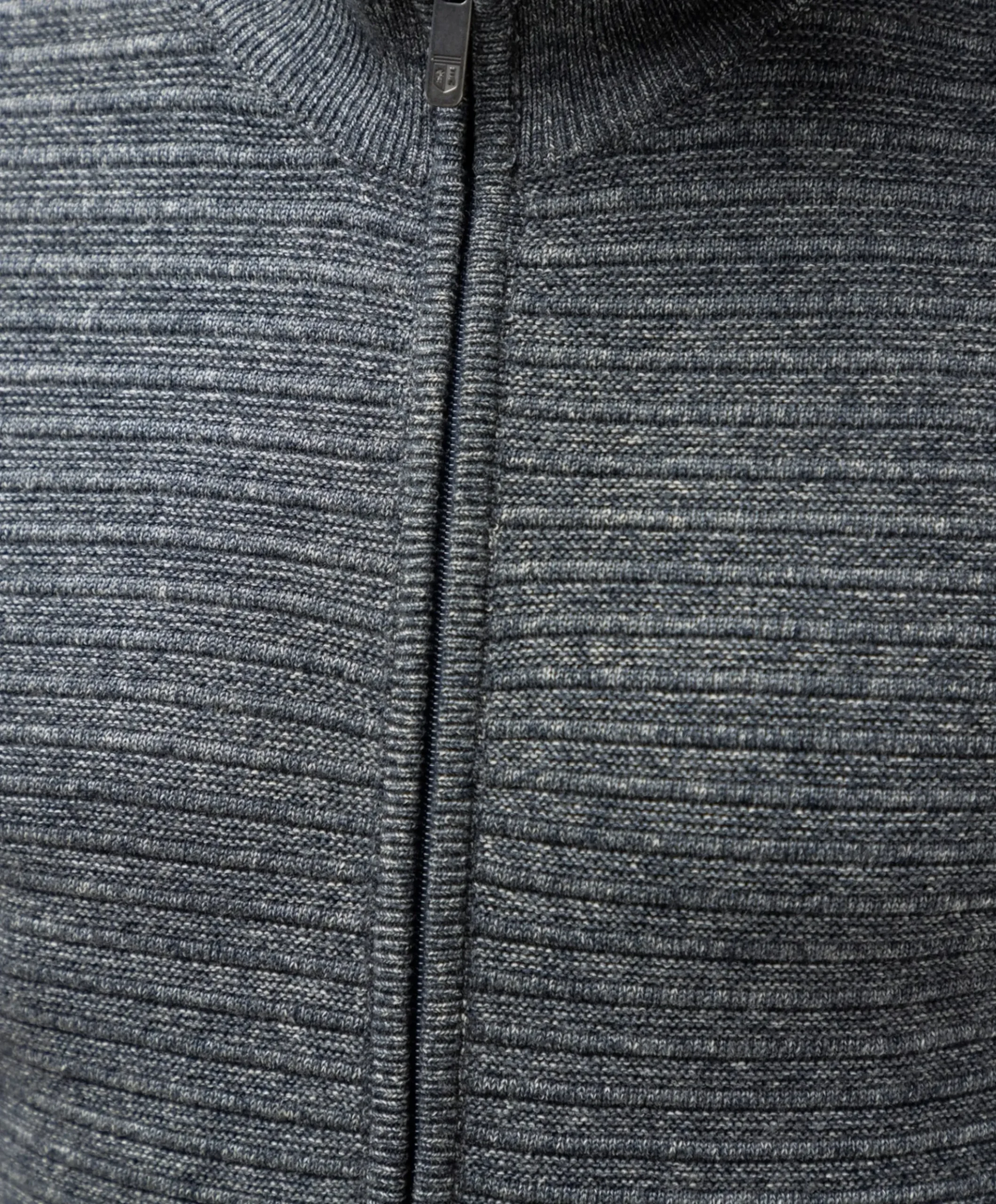 Heren vest grijs