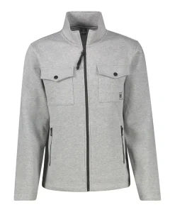 Heren vest grijs
