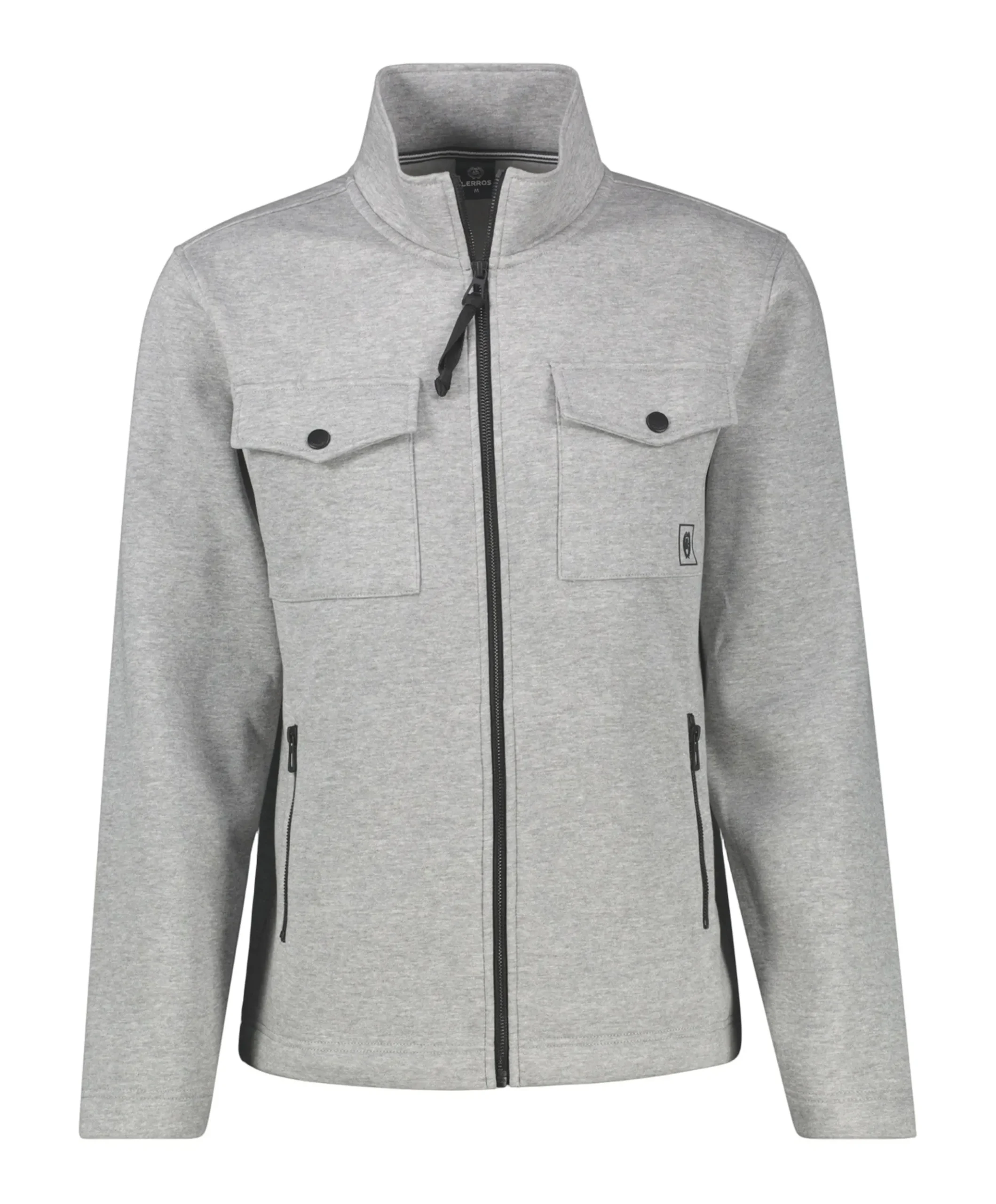Heren vest grijs