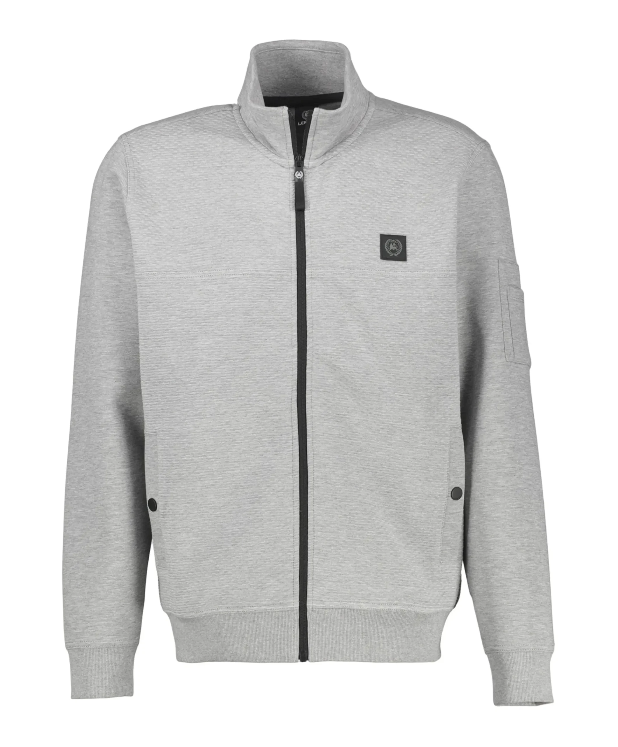 Heren vest grijs