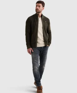 Heren vest grijs