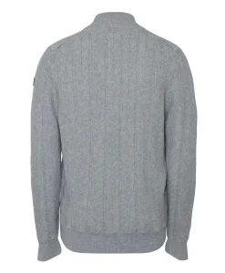 Heren vest grijs