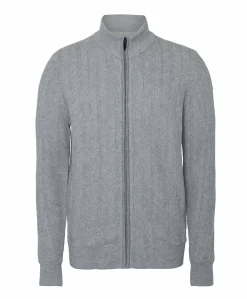 Heren vest grijs