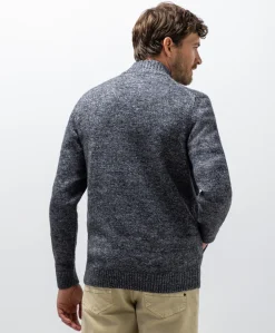 Heren vest grijs