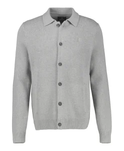 Heren vest grijs