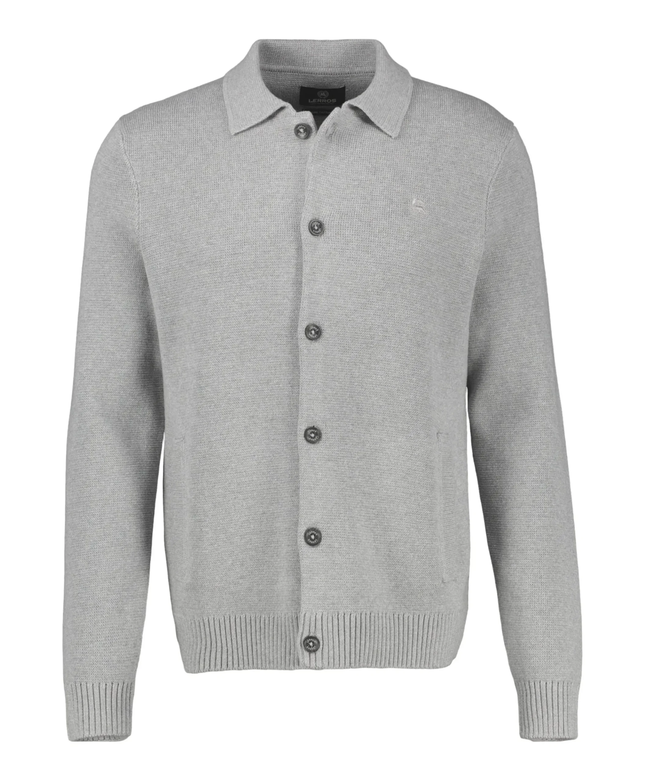 Heren vest grijs