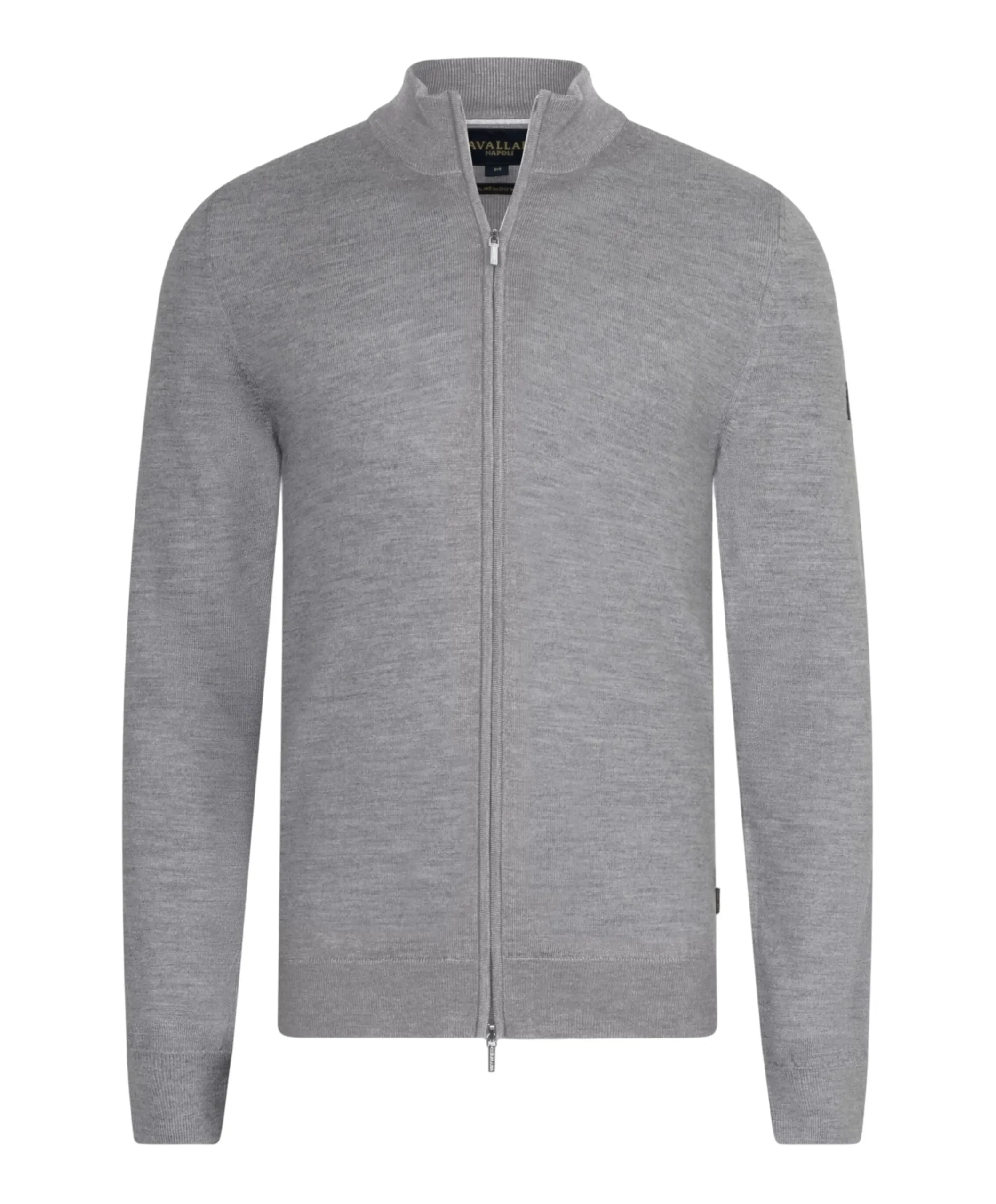 Heren vest grijs