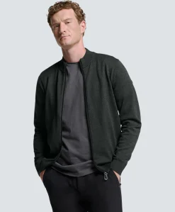 Heren vest grijs