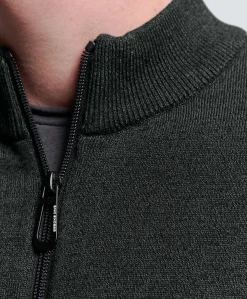 Heren vest grijs