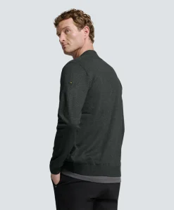 Heren vest grijs