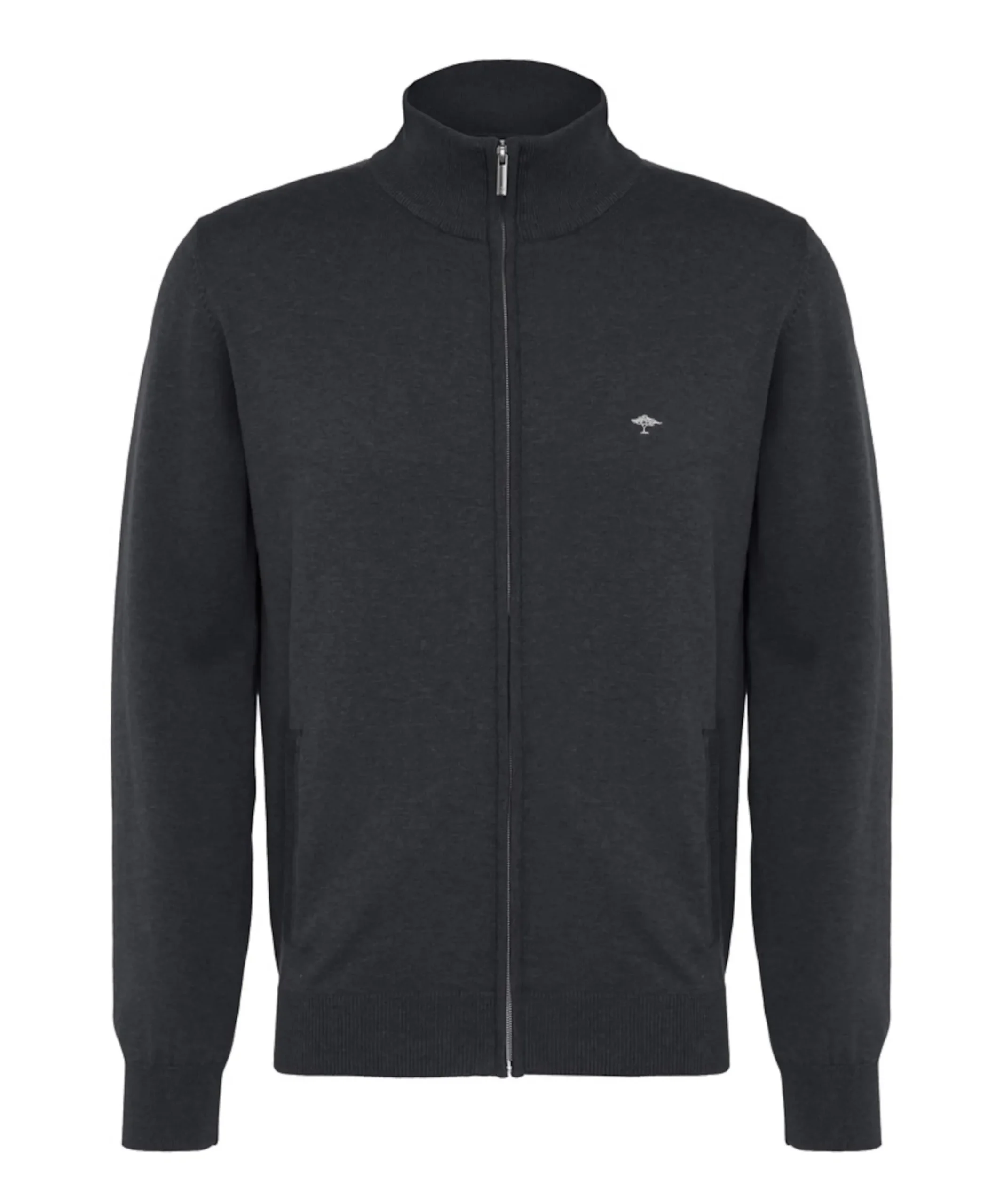 Heren vest grijs