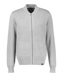 Heren vest grijs