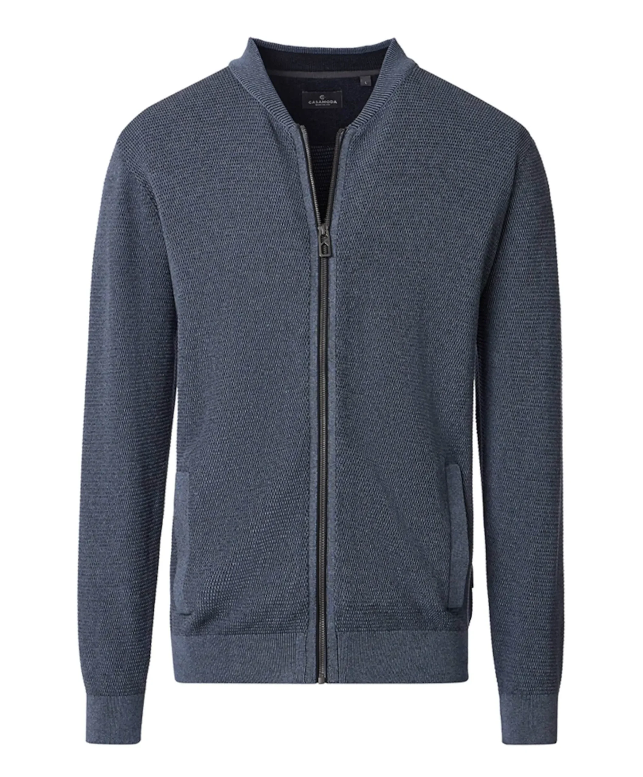 Heren vest grijs