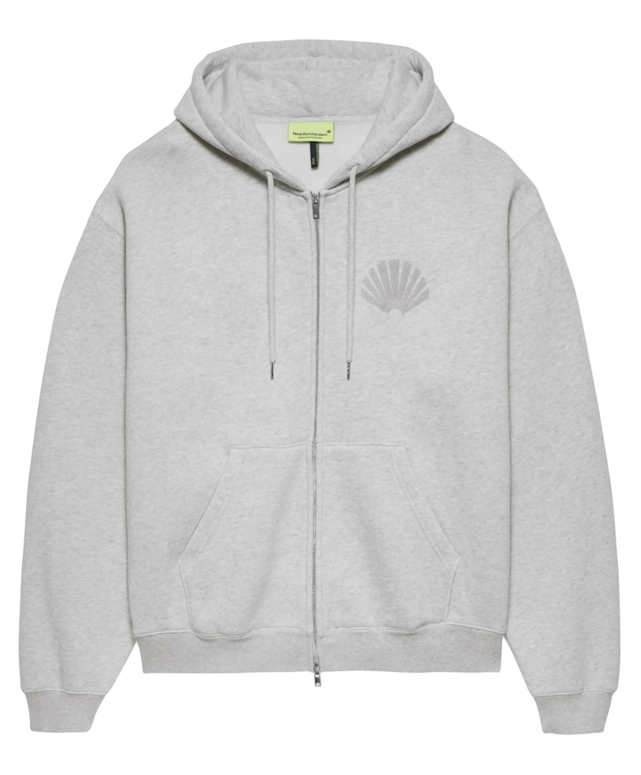 Heren vest grijs
