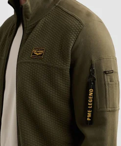 Heren vest groen