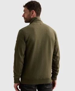 Heren vest groen