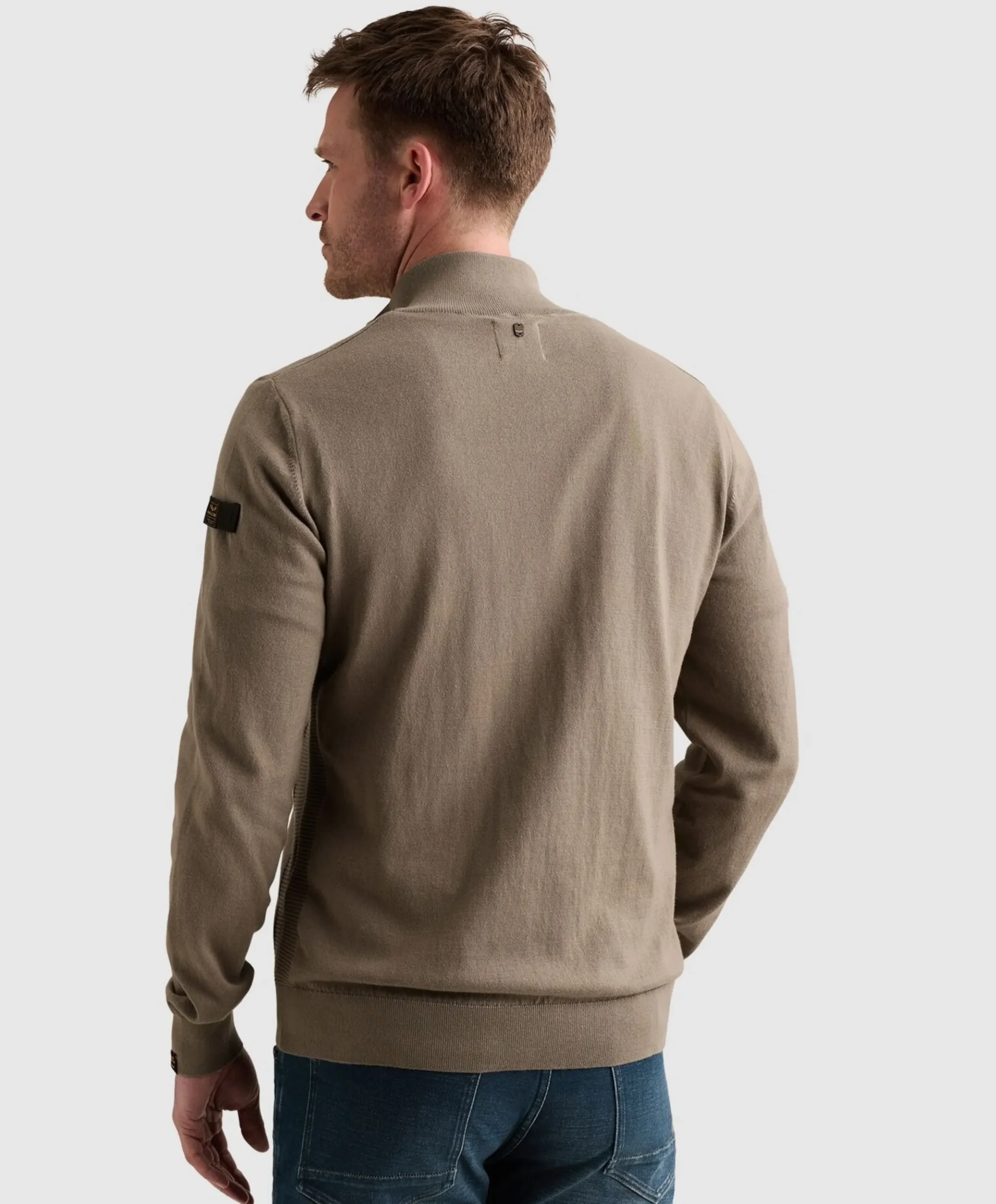Heren vest groen