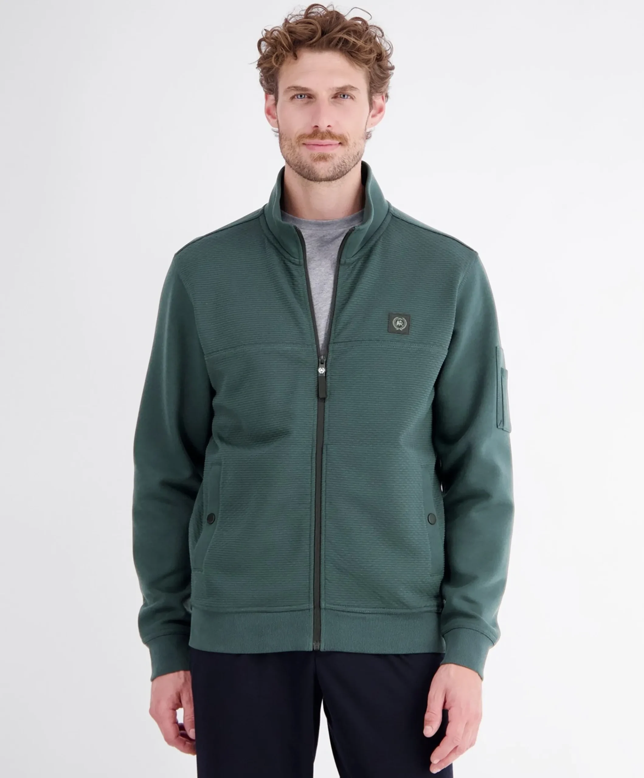 Heren vest groen