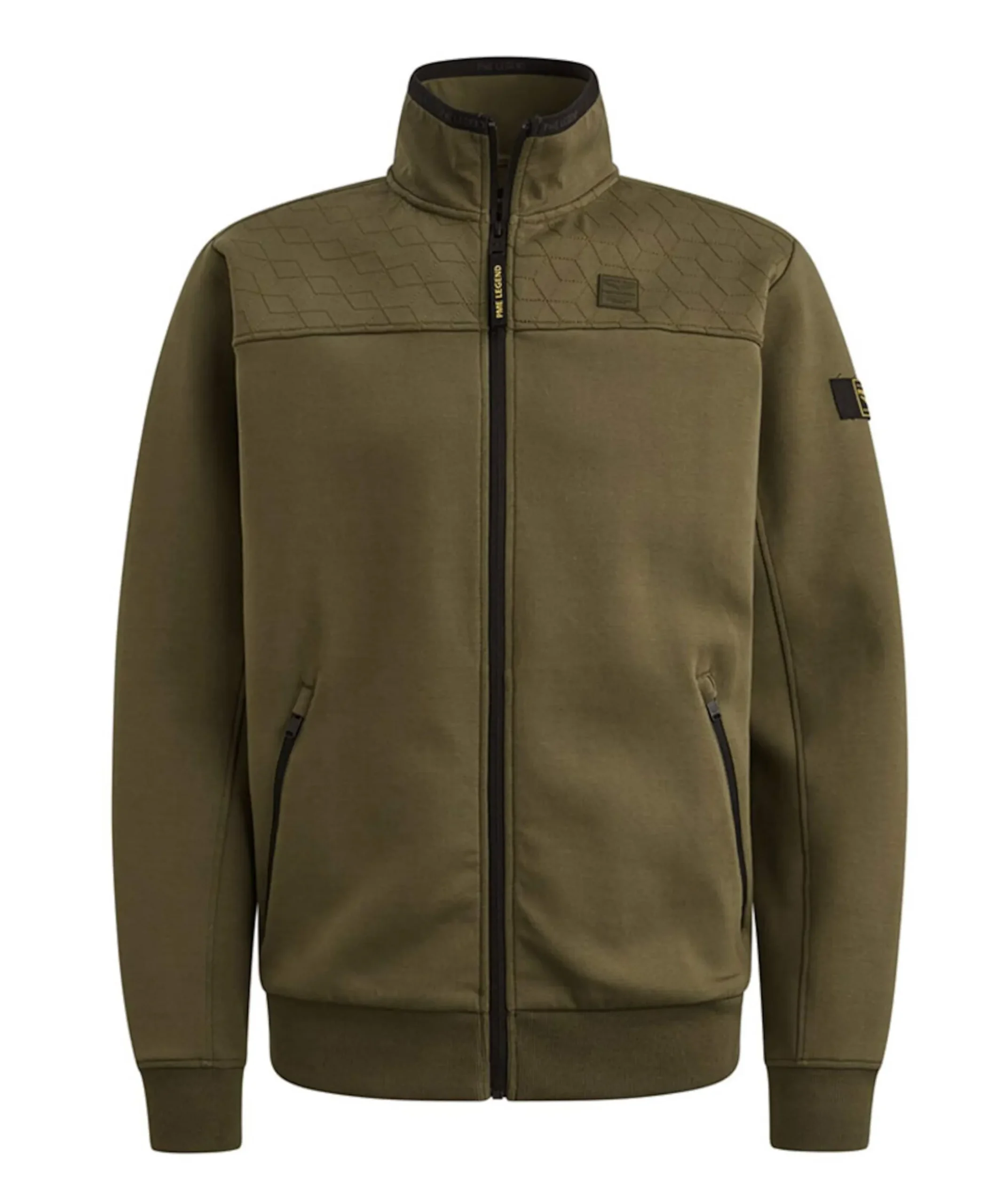 Heren vest groen