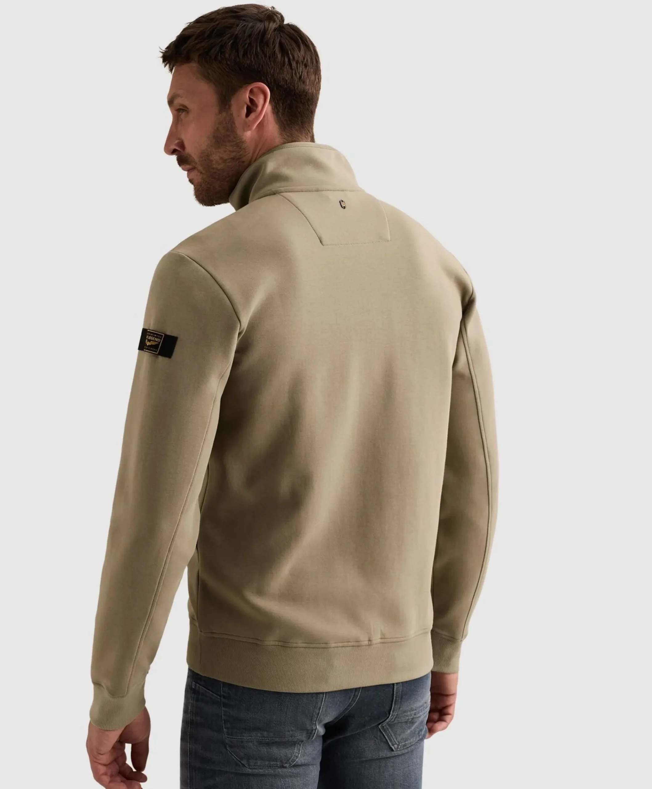 Heren vest groen