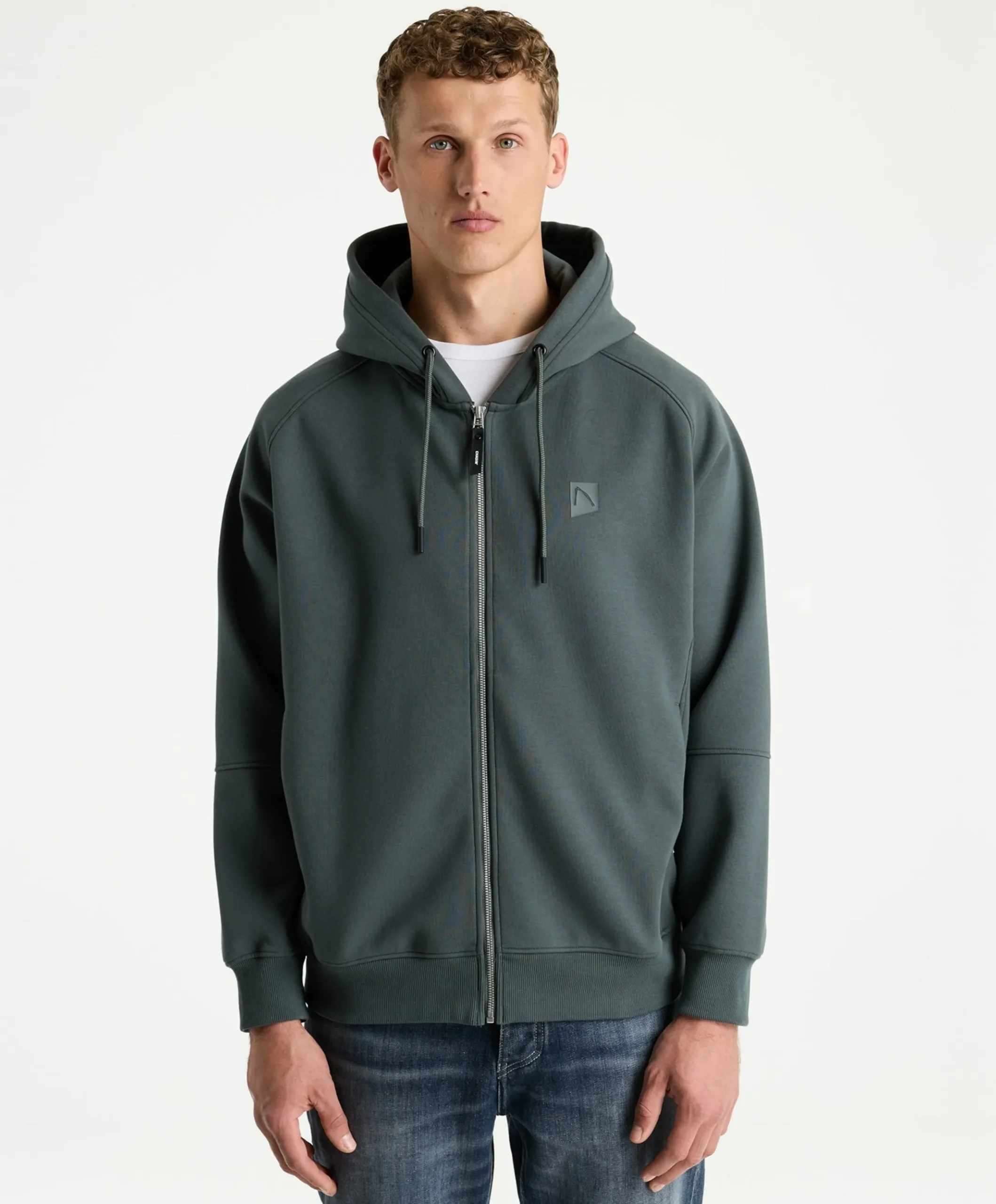 Heren vest groen