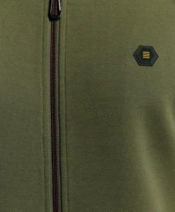 Heren vest groen