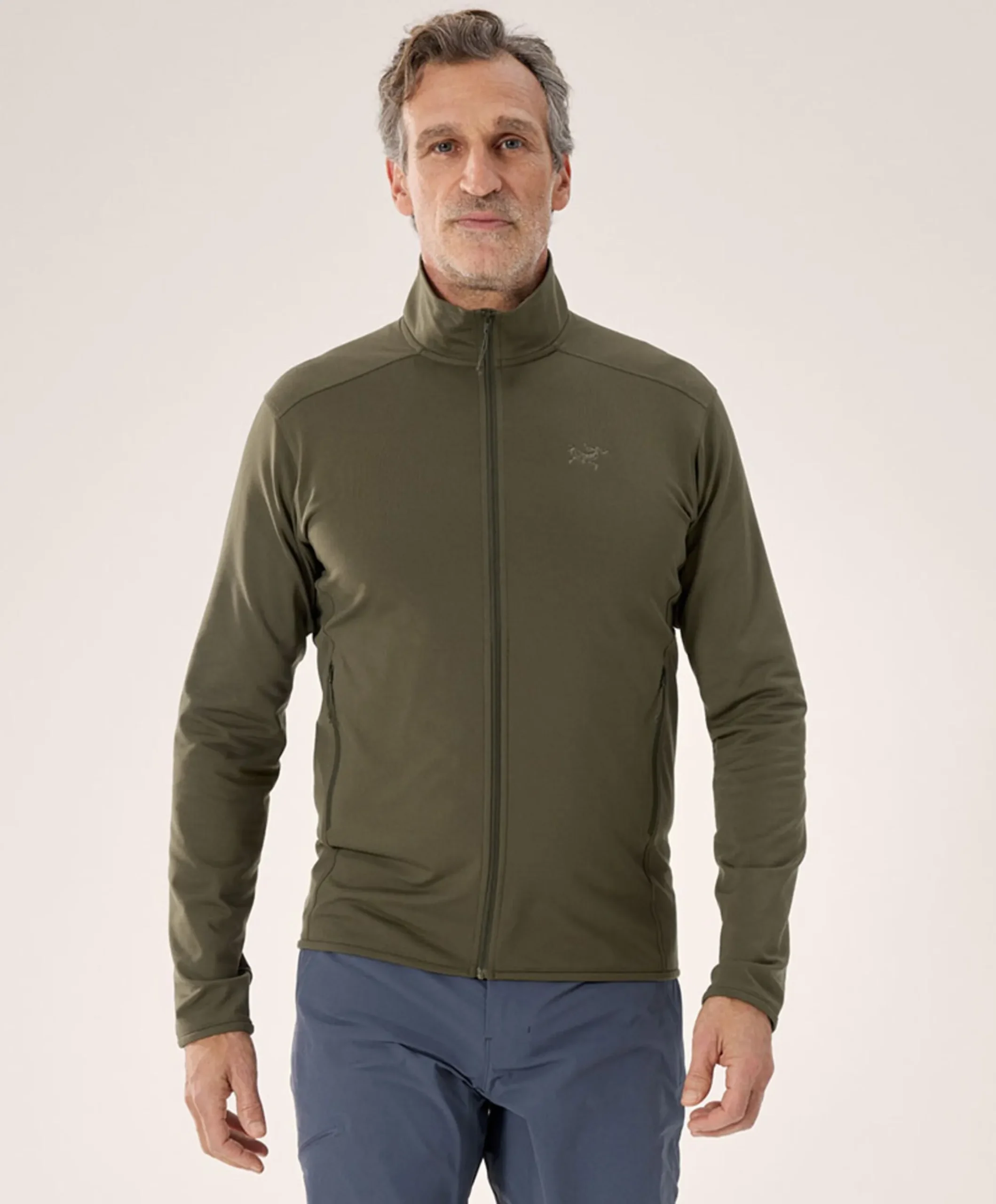 Heren vest groen