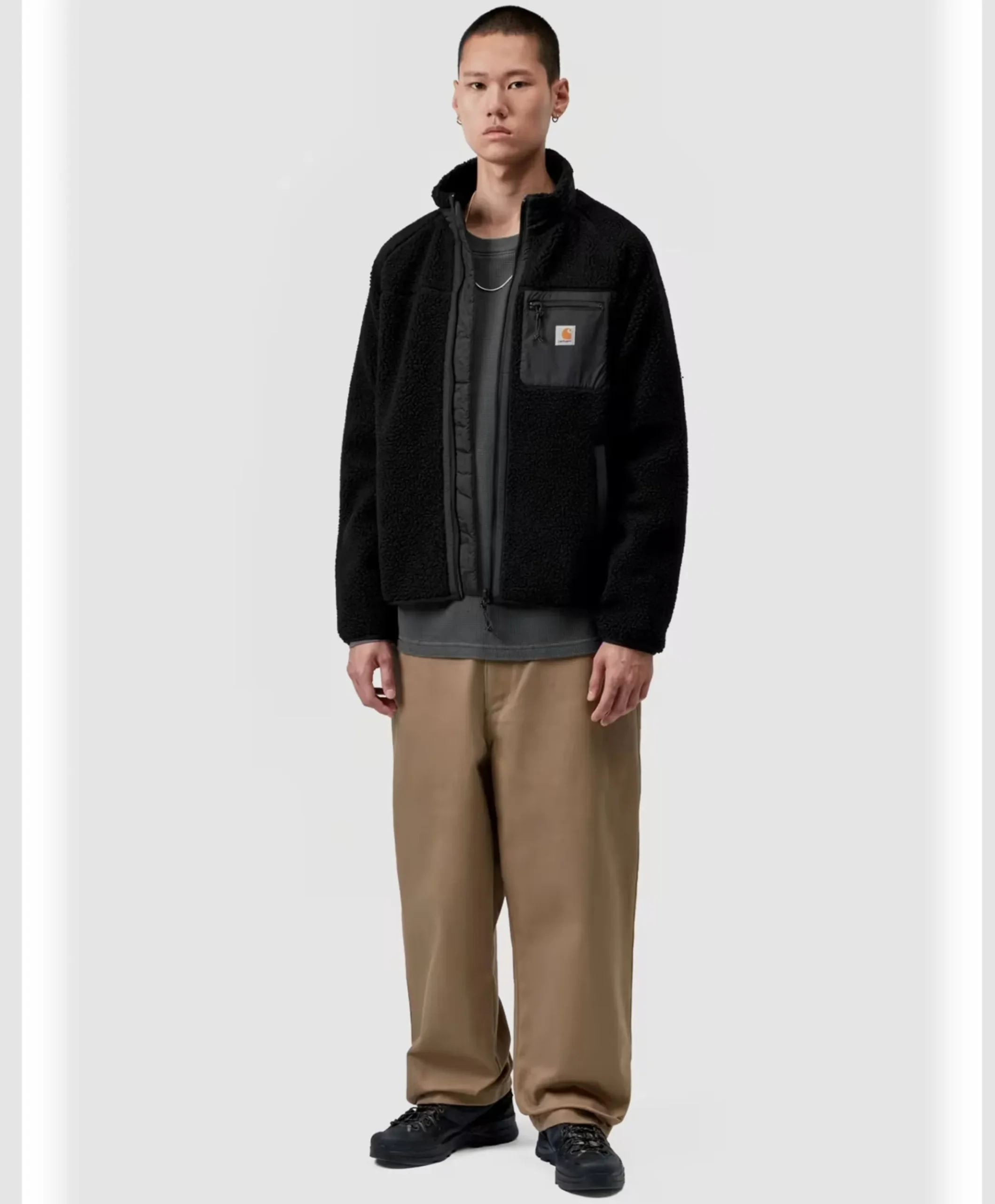 Heren vest zwart