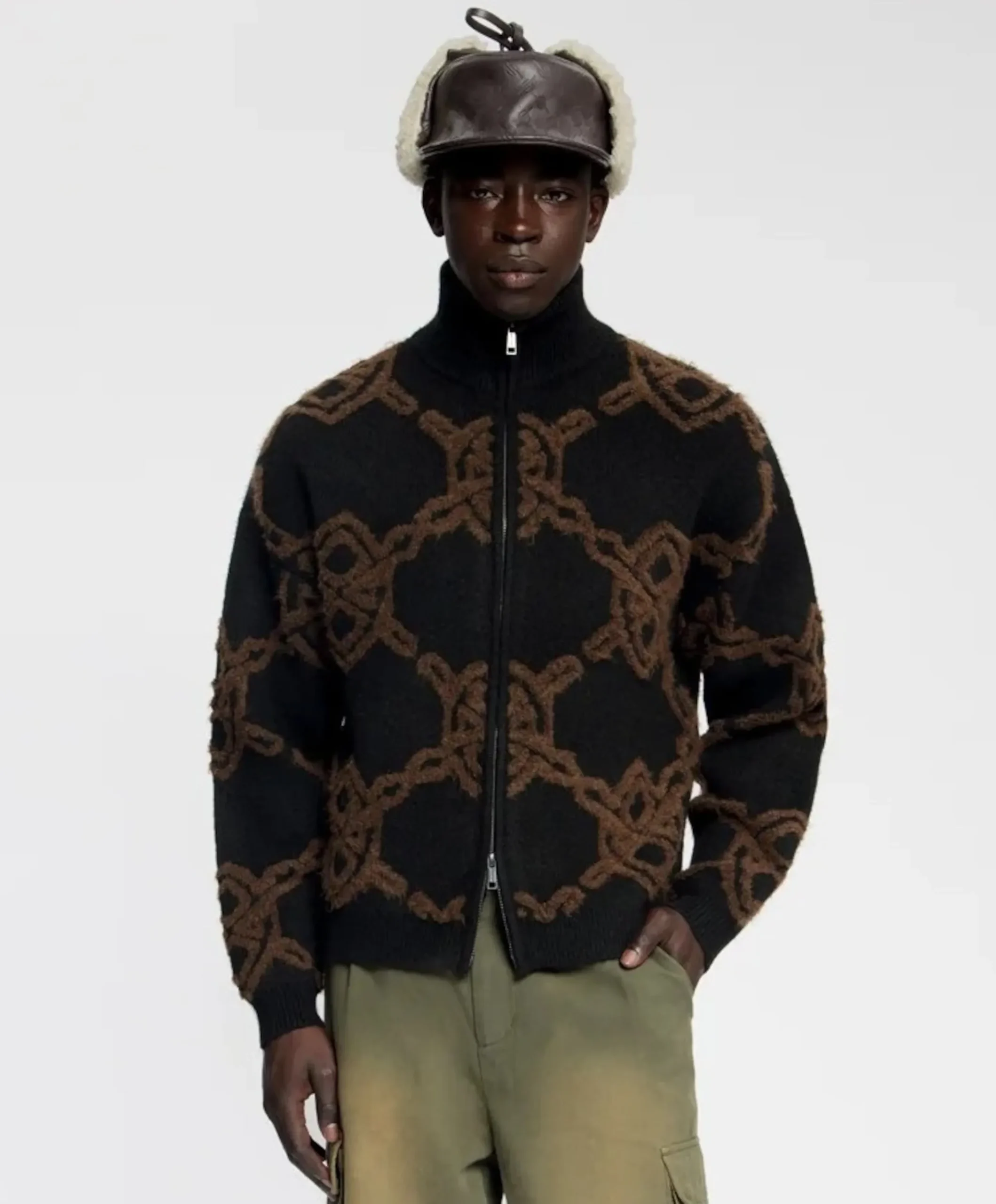 Heren vest zwart