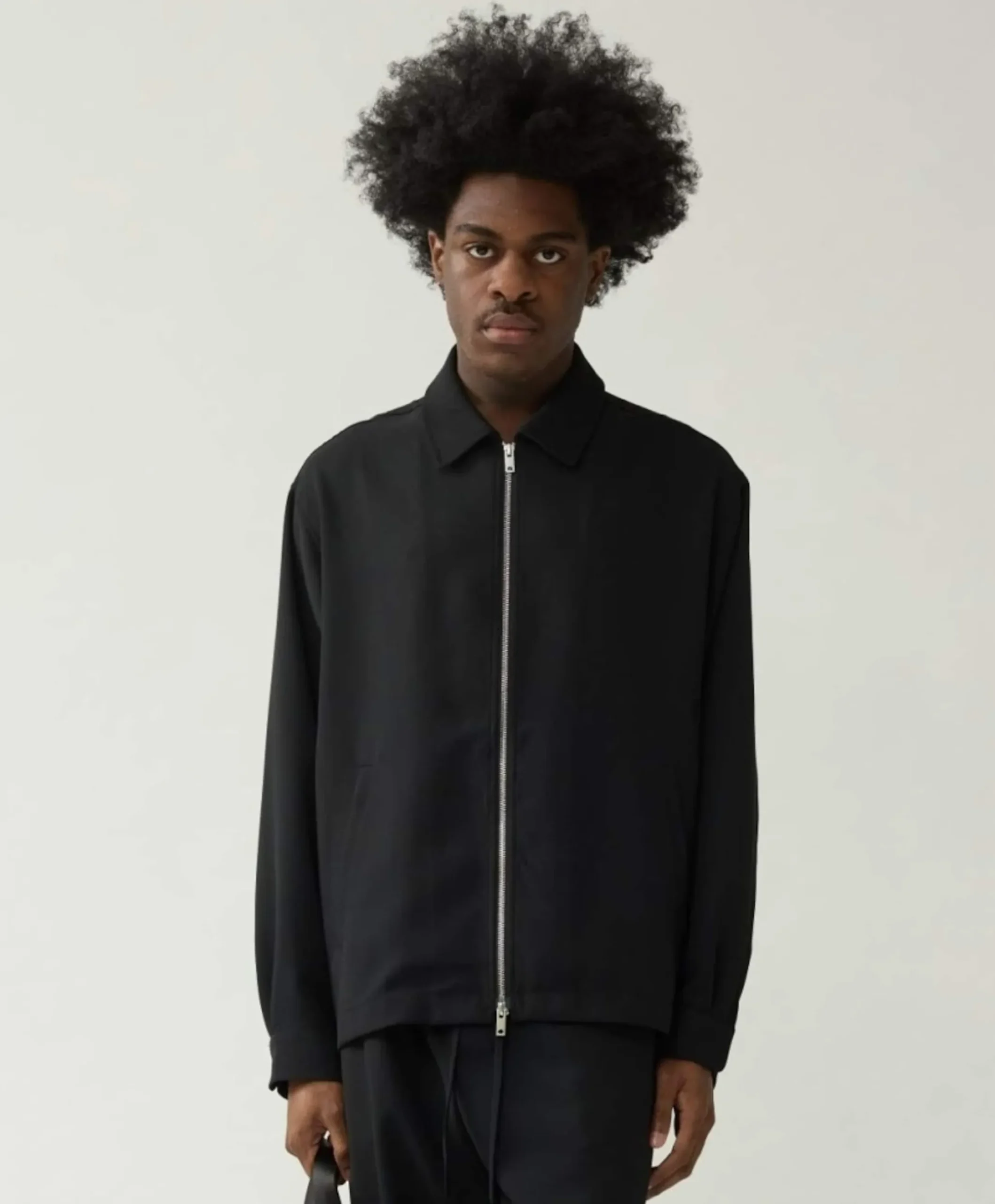 Heren vest zwart