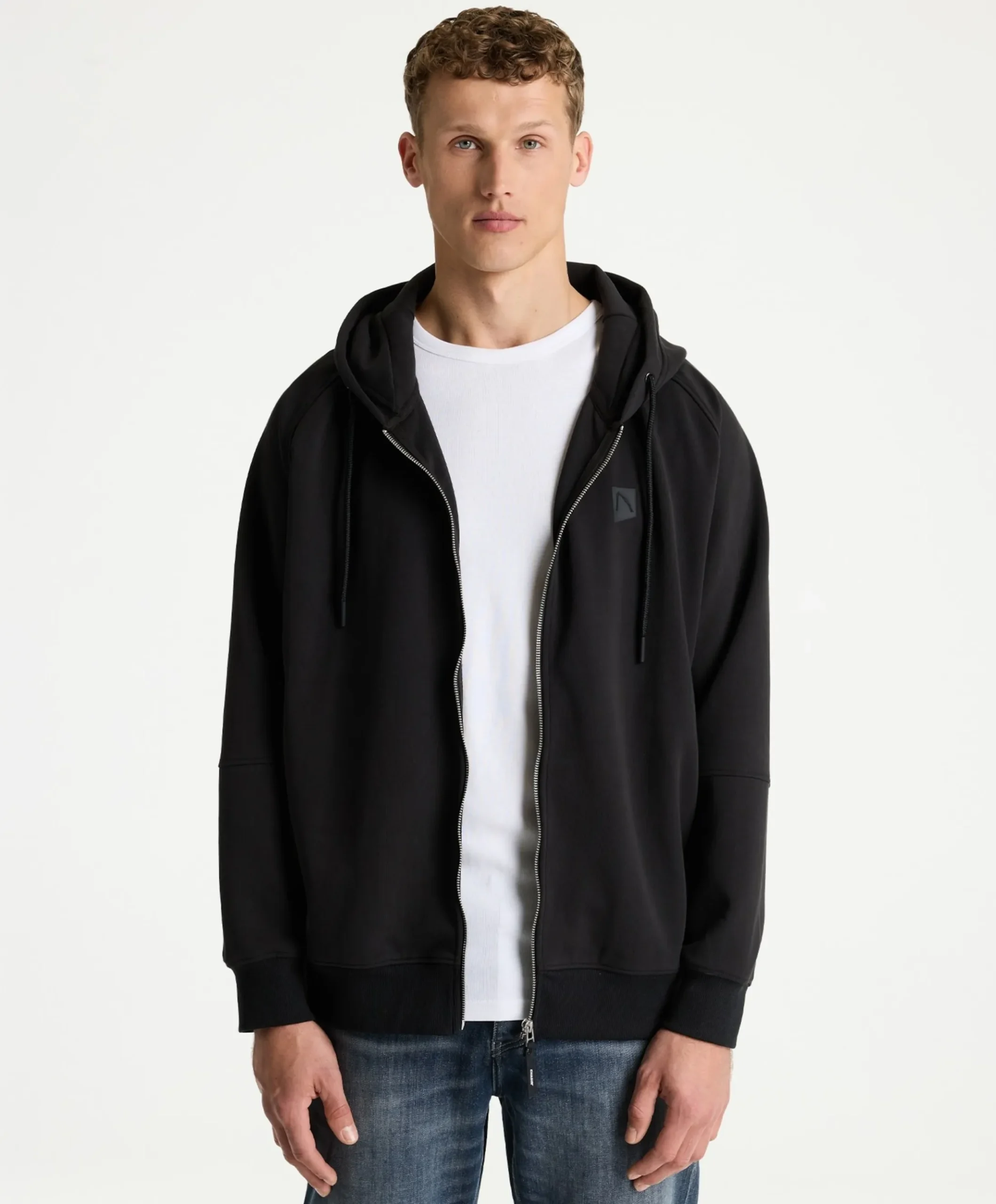 Heren vest zwart