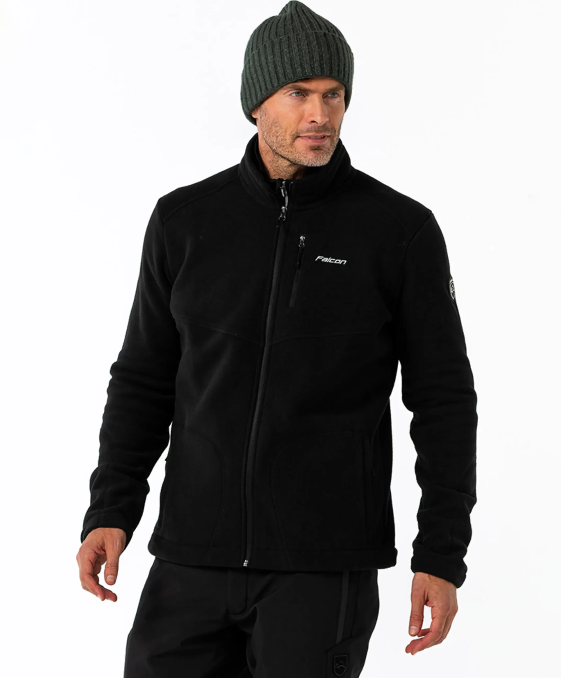Heren vest zwart