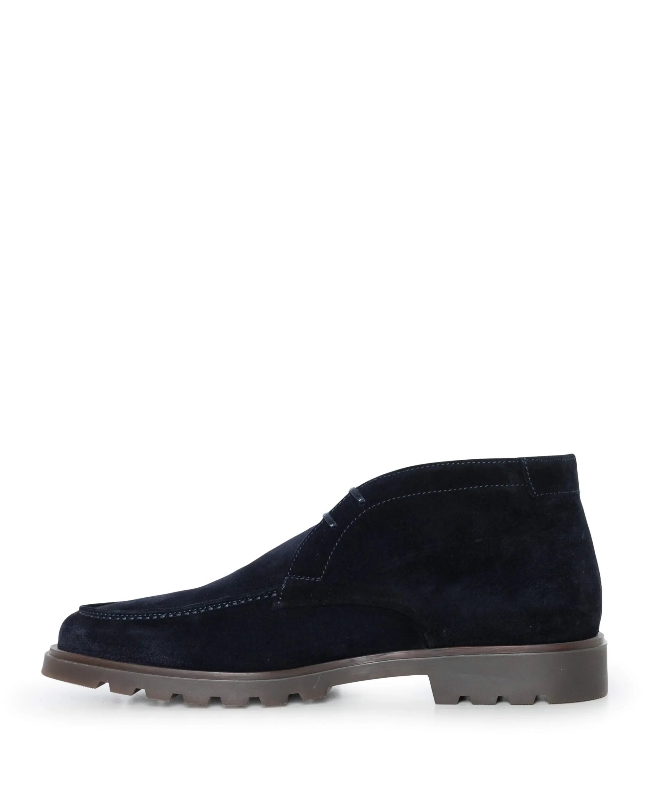 heren veterboots blauw