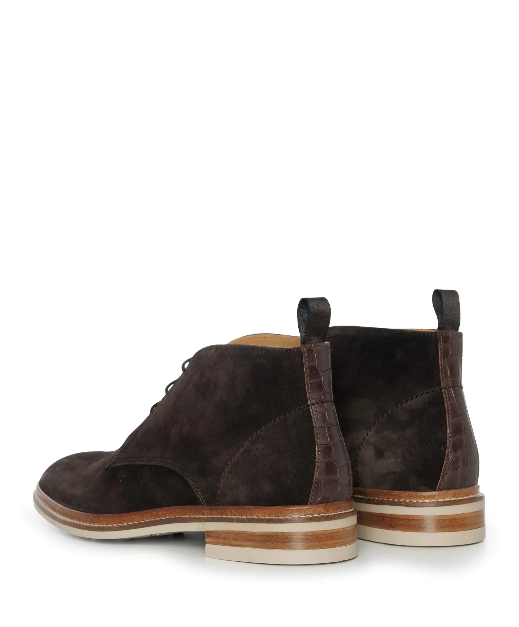 heren veterboots bruin