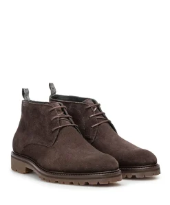 heren veterboots bruin